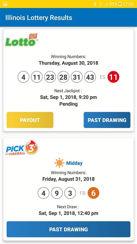 illinois state lottery results